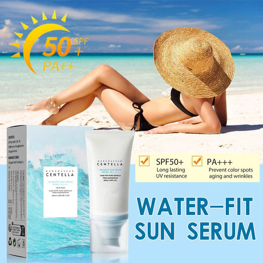 Facial Sunscreen Centella, Moisturizing Protector, Whitening Cream, Sunblock Skin Care, Sensitive Skin SPF50