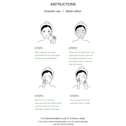 Skin Purifying Blackhead Removing Green Tea Mask