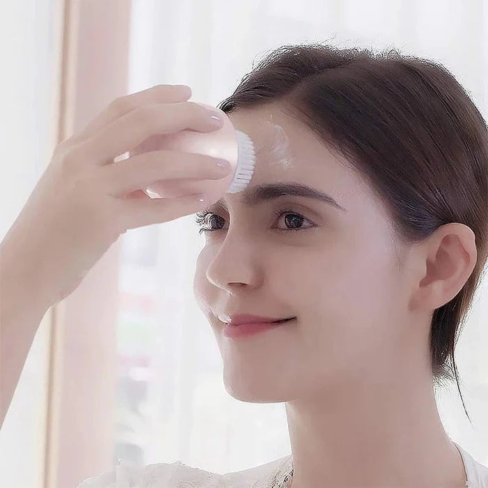 Electric Facial Cleanser Face Brush - Skin Care, Exfoliator, Beauty Egg Shape Brush