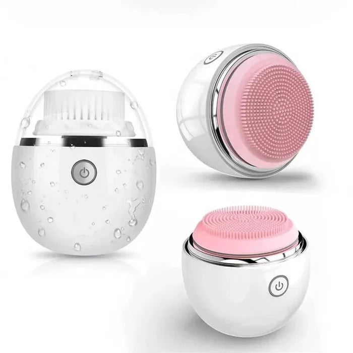 Electric Facial Cleanser Face Brush - Skin Care, Exfoliator, Beauty Egg Shape Brush